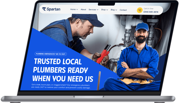 plubming website design