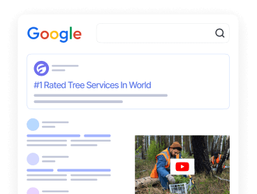 tree service website ranking